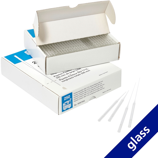 Pasteurpipetten Glas, 150 mm